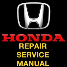 2017 honda ridgeline service manual